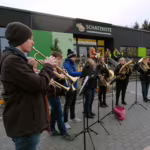 Das Bild zeigt die Musiker der Johannis-Gemeinde.