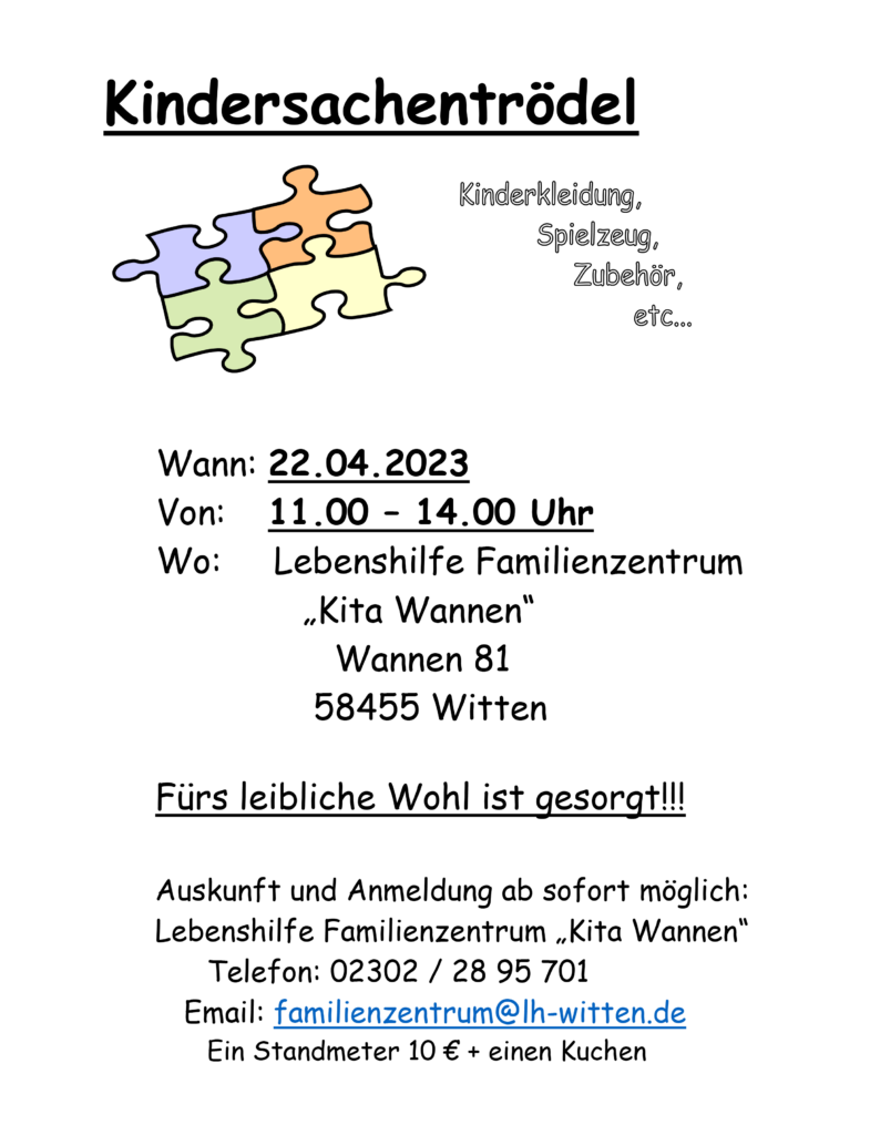 Kindertrödelmarkt