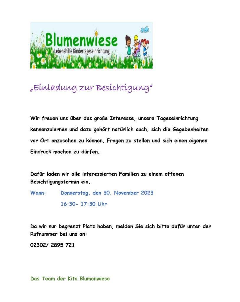 Einladung